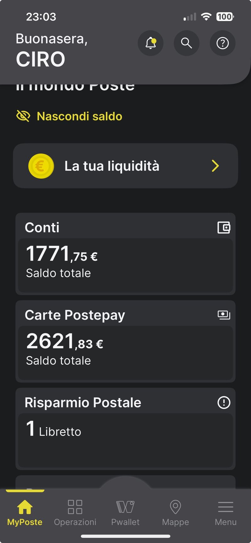 Panoramica di winnita app
